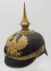 Prussian Infantry officers Pickelhaube with Field Cover Visuel 4